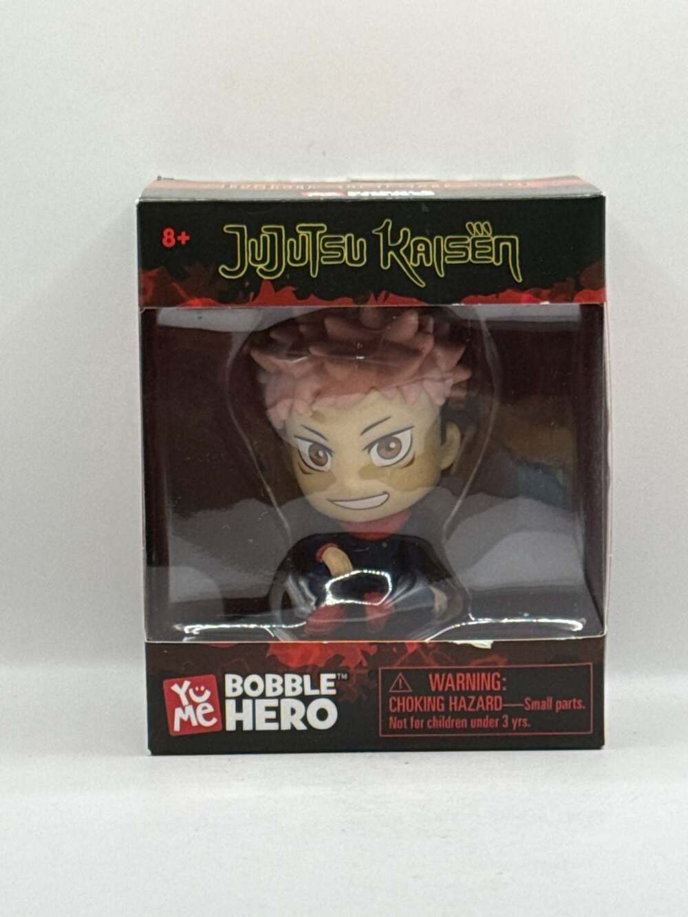 YuMe Jujutsu Kaisen Bobble Hero Yuji Itadori Figure